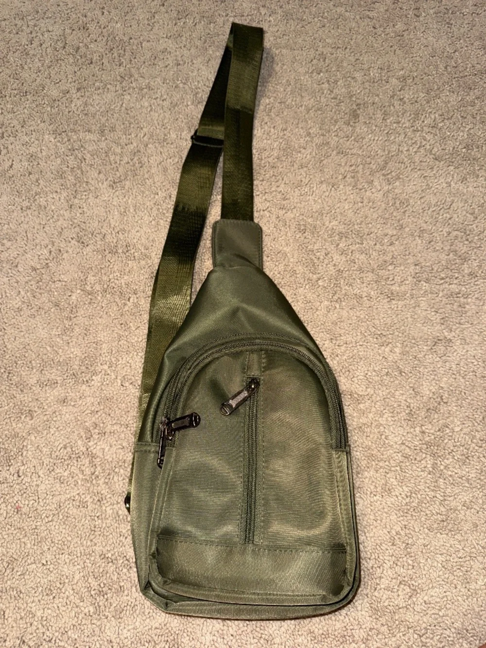 Westend Olive Green Crossbody Bag